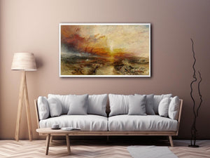 The Slave Ship 1840 by Joseph Mallord William Turner Painting 