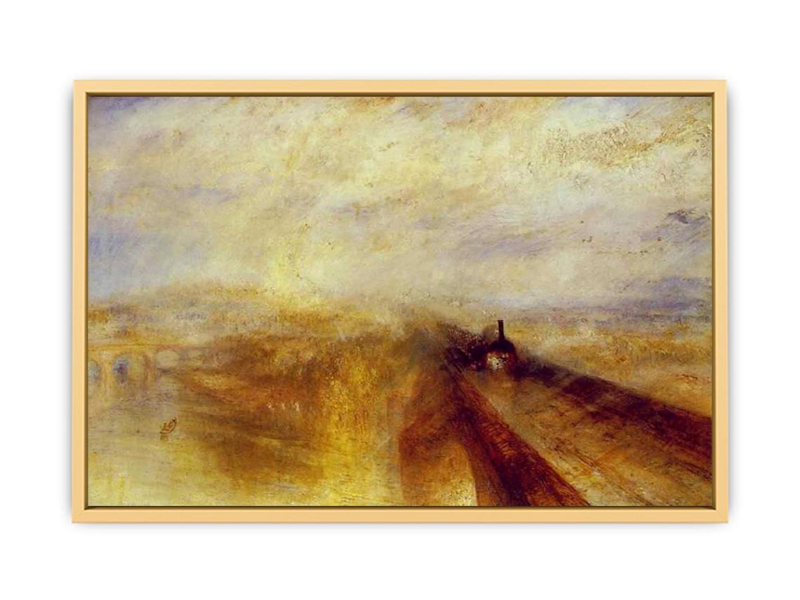 Rain, Steam and Speed The Great Western Railway 1844 Streched canvas