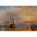 The 'Fighting Temeraire' tugged to her Last Berth to be broken up 1838-39 by Joseph Mallord William Turner