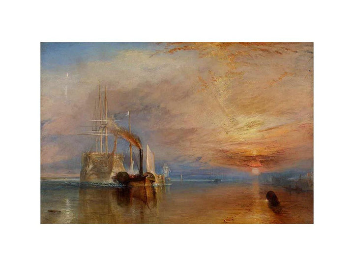The 'Fighting Temeraire' tugged to her Last Berth to be broken up 1838-39

