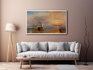 The 'Fighting Temeraire' tugged to her Last Berth to be broken up 1838-39 by Joseph Mallord William Turner Painting 