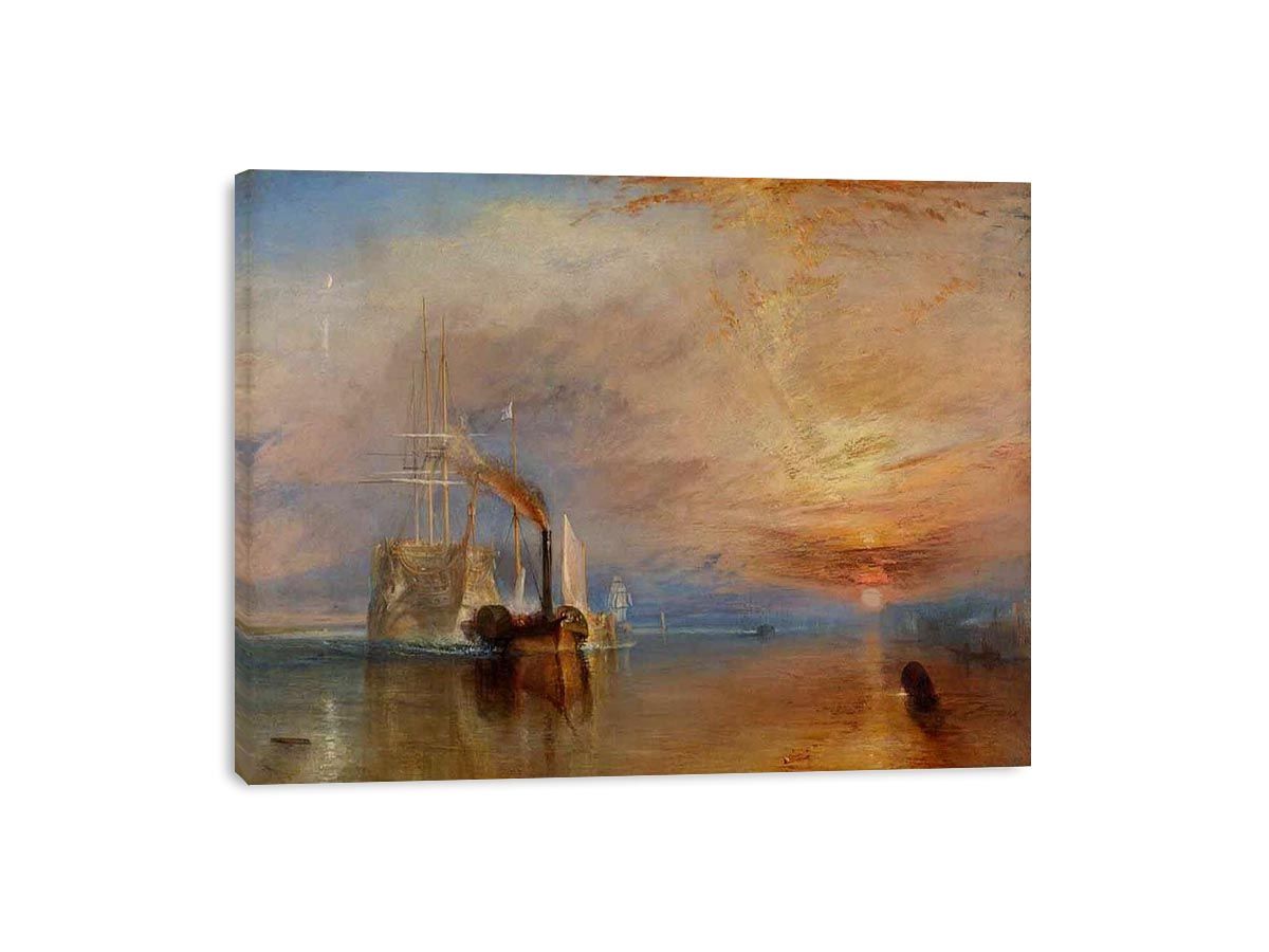 The 'Fighting Temeraire' tugged to her Last Berth to be broken up 1838-39 by Joseph Mallord William Turner Painting 