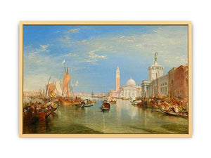 Venice: The Dogana and San Giorgio Maggiore Streched canvas