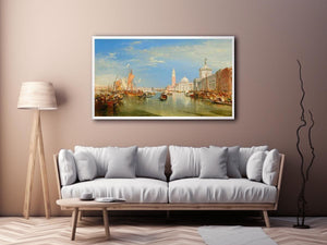 Venice: The Dogana and San Giorgio Maggiore by Joseph Mallord William Turner Painting 