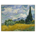 Wheat Field With Cypresses By Van Gogh Art Print.
