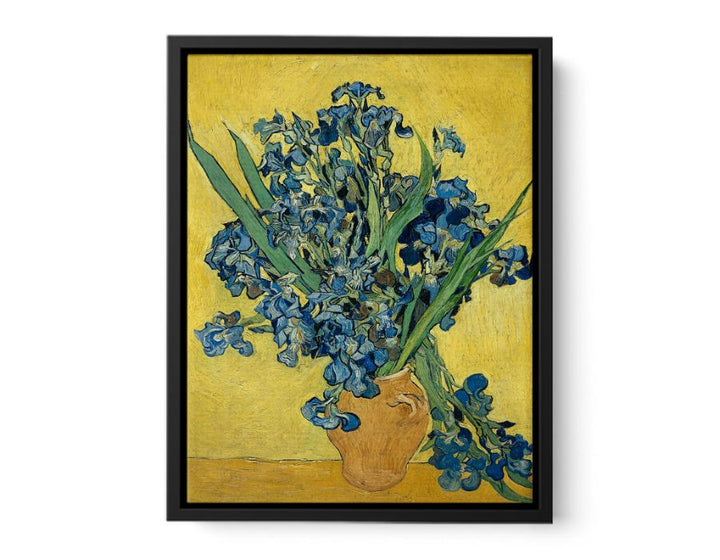 Vase Of Irises By Van Gogh Painting
