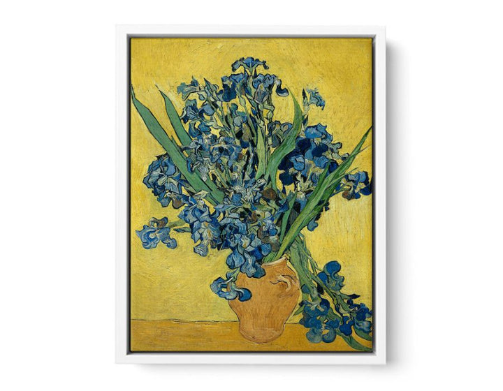 Vase Of Irises By Van Gogh Painting