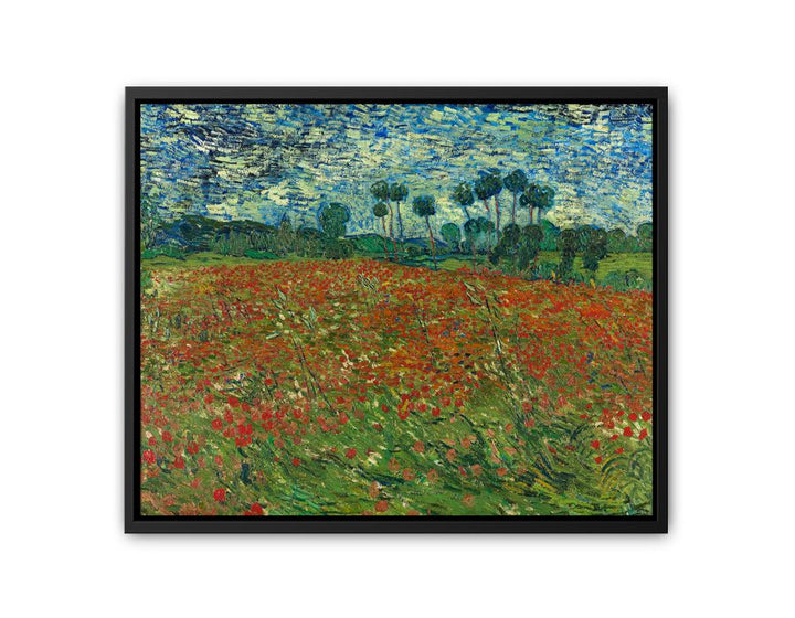 Poppy Field By Vincent Van Gogh Painting