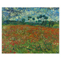 Poppy Field By Vincent Van Gogh Art Print.