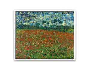 Poppy Field By Vincent Van Gogh Painting
