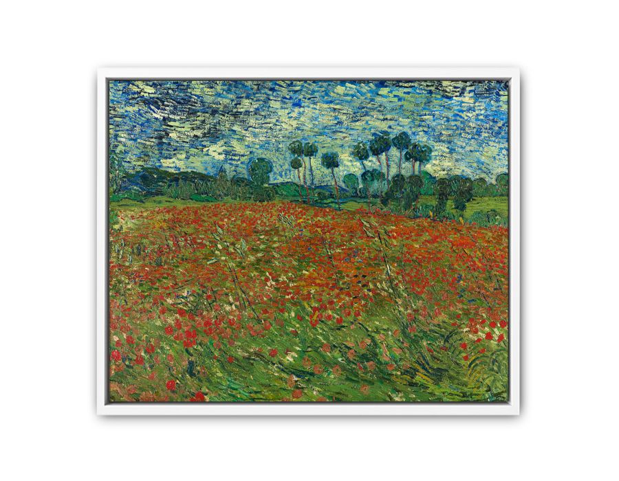 Poppy Field By Vincent Van Gogh Painting