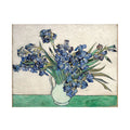 Irises In Vase Painting By Van Gogh 