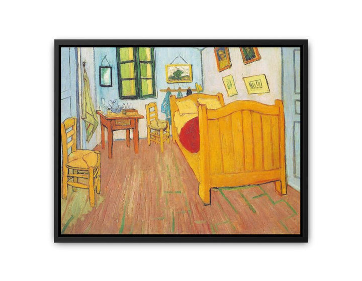 Vincents Bedroom By Van Gogh  canvas Print