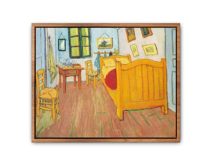 Vincents Bedroom By Van Gogh  Painting