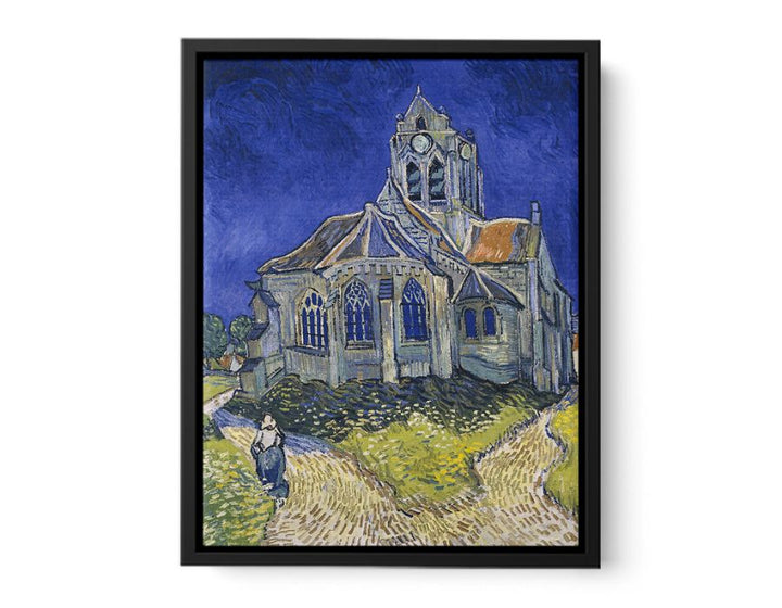 The Church At Auvers By Van Gogh  canvas Print