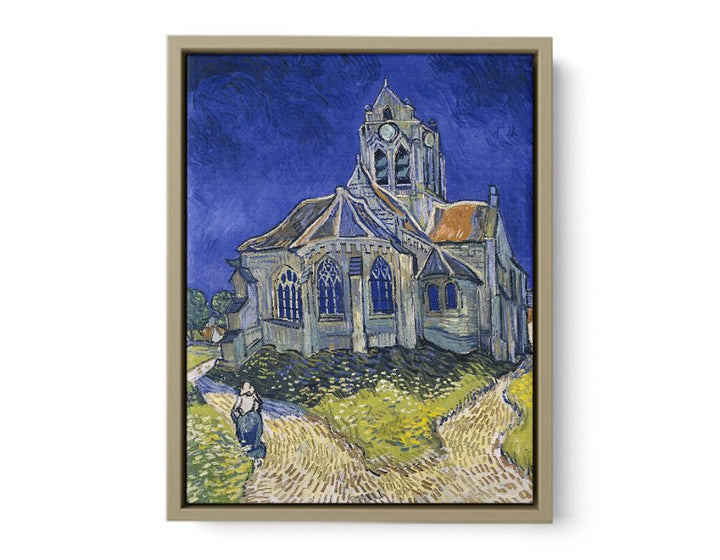 The Church At Auvers By Van Gogh framed Print