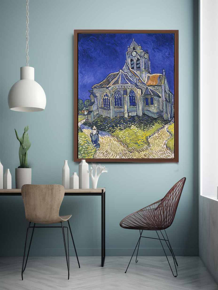 The Church At Auvers By Van Gogh Art Print