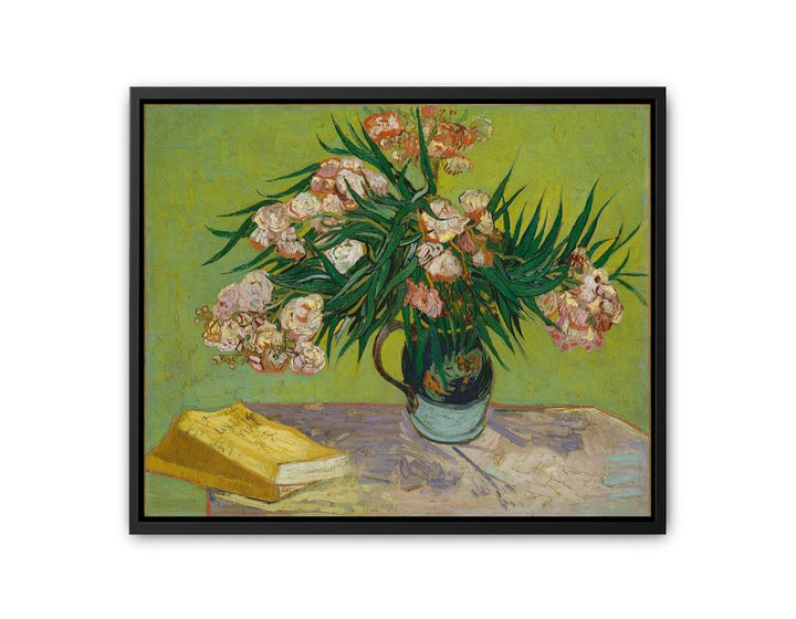 Oleanders Painting By Van Gogh  canvas Print