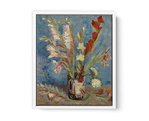 Vase Of Gladioli By Van Gogh  Painting