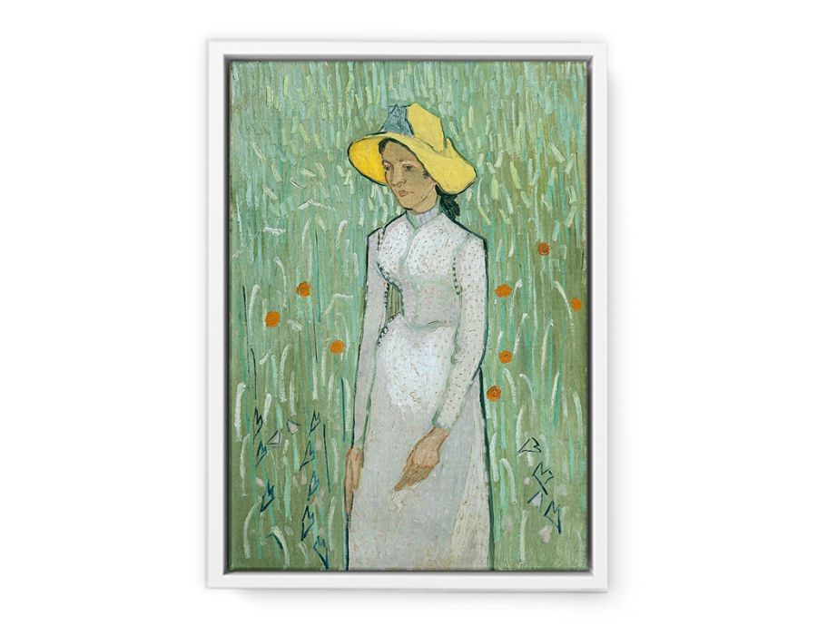 Girl in White by Vincent Van Gogh  Painting
