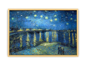 Starry Night Over the Rhone Streched canvas