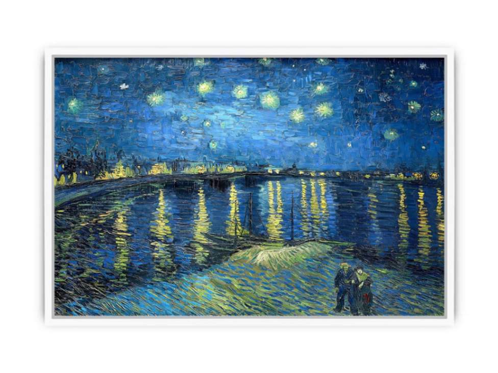 Starry Night Over the Rhone Framed Print