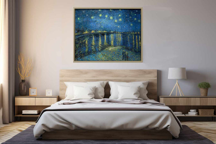 Starry Night Over the Rhone  Art Print.