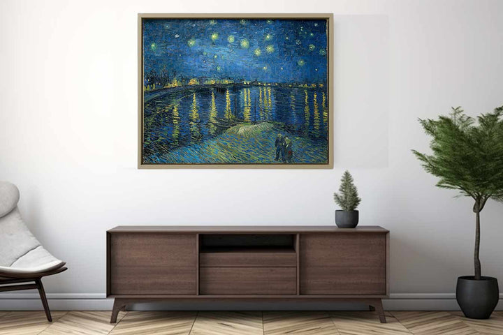 Starry Night Over the Rhone canvas Print