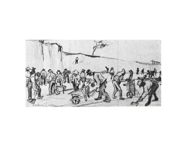 Sand Diggers in Dekkersduin near The Hague