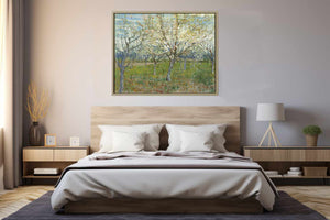 Pink & The White Orchard canvas Print