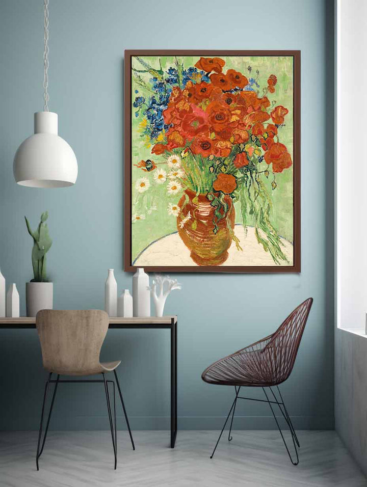 Wild flower - By Van Gogh canvas Print