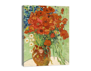 Wild flower - By Van Gogh canvas Print