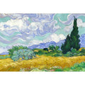 Wheat Field with Cypresses by Vincent Van Gogh