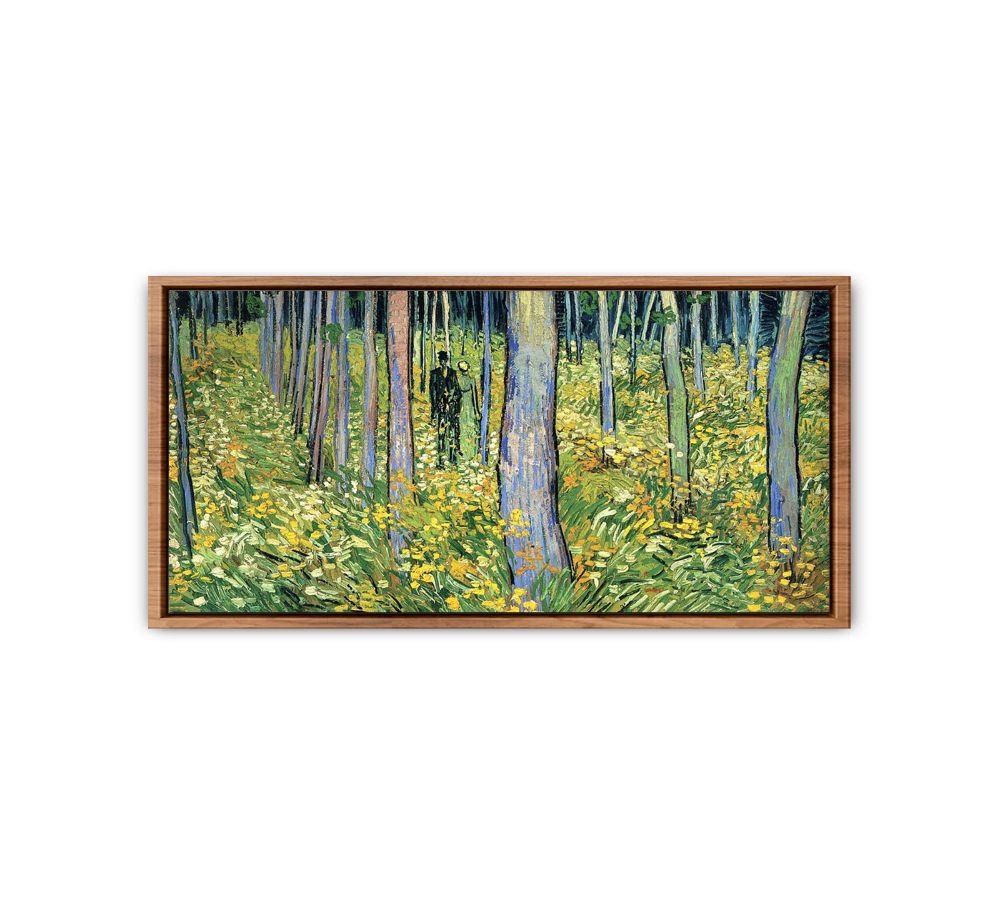 Undergrowth with Two Figures  Painting