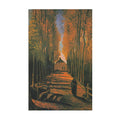 Poplars in autumn