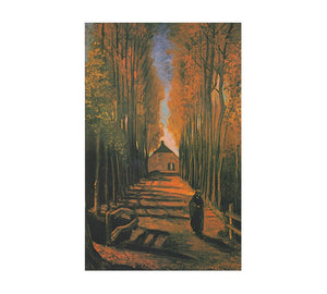 Poplars in autumn