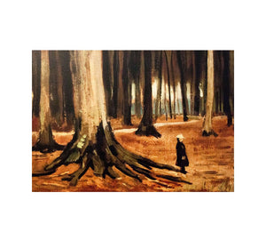 Girl in the Woods