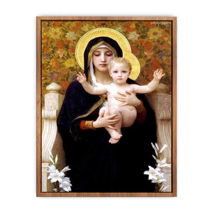 La Vierge au Lys (The Virgin of the Lilies)  Poster