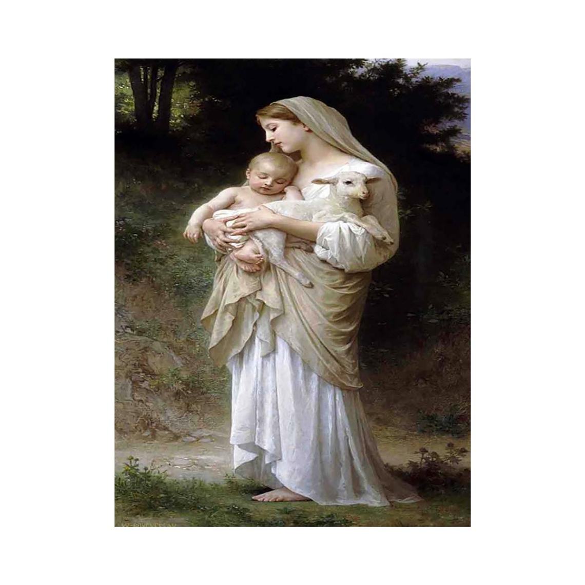 L'innocence (Innocence) by William-Adolphe Bouguereau
