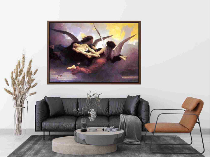 A Soul Brought to Heaven 1878 Painting