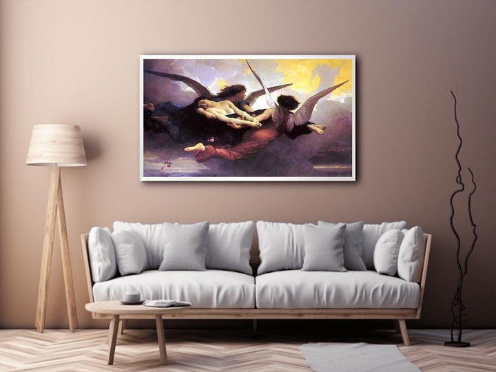 A Soul Brought to Heaven 1878  Painting