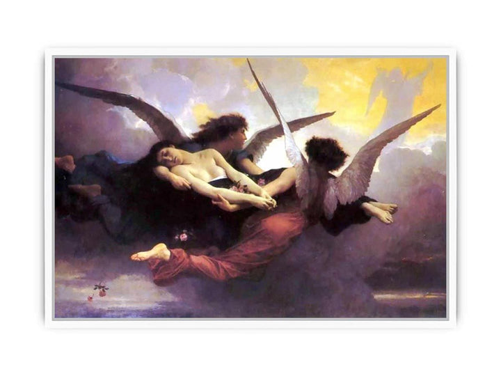A Soul Brought to Heaven 1878 Framed Print