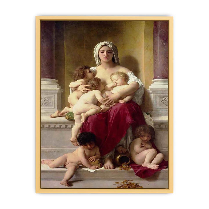 Charity 1878 Streched canvas
