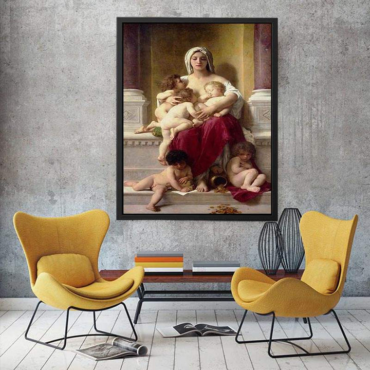 Charity 1878  Painting