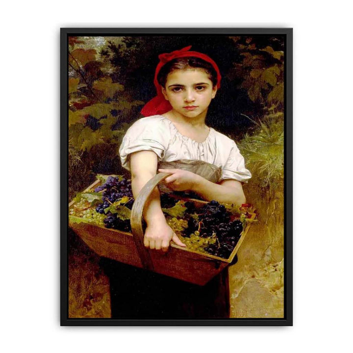 Vendangeuse [The Grape Picker] Canvas Print