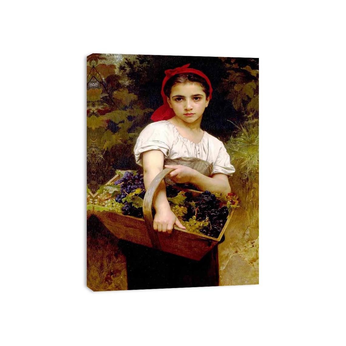 Vendangeuse [The Grape Picker] by William-Adolphe Bouguereau Painting 