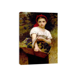 Vendangeuse [The Grape Picker] by William-Adolphe Bouguereau Painting 