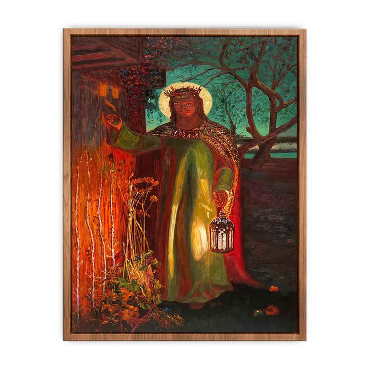 The Light of the World by William Holman Hunt   Poster