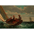 Breezing Up (or A Fair Wind) by Winslow Homer