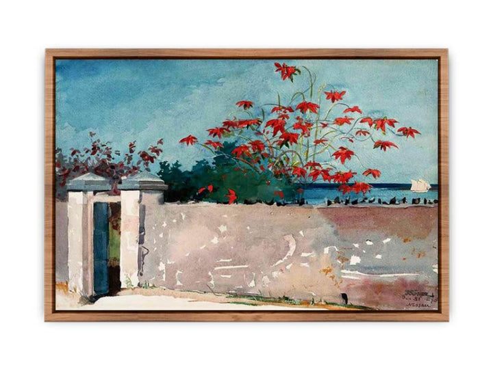 A Wall, Nassau  Poster